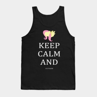 My Little Pony - Keep Calm and - Fluttershy Tank Top